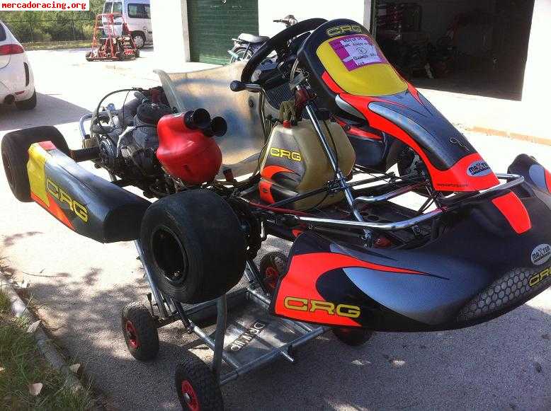 Vendo kart crg (kz2) icc con muchisima equipacion