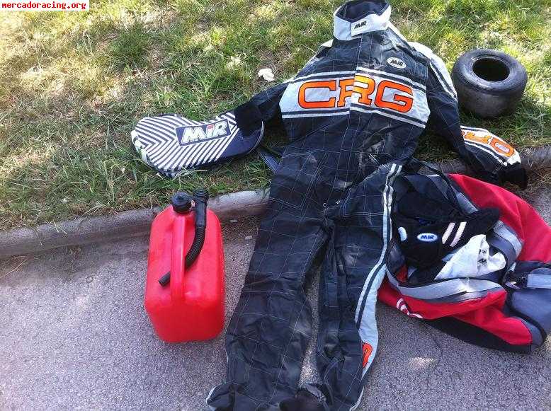 Vendo kart crg (kz2) icc con muchisima equipacion