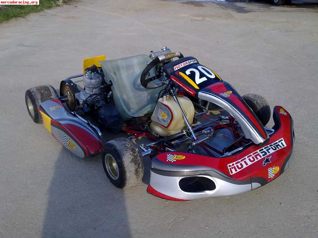 Vendo kart 125 pata negra