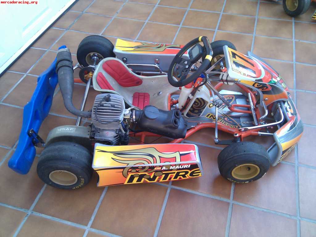 En venta 2 karts intrepid competición alevin -by faluga-