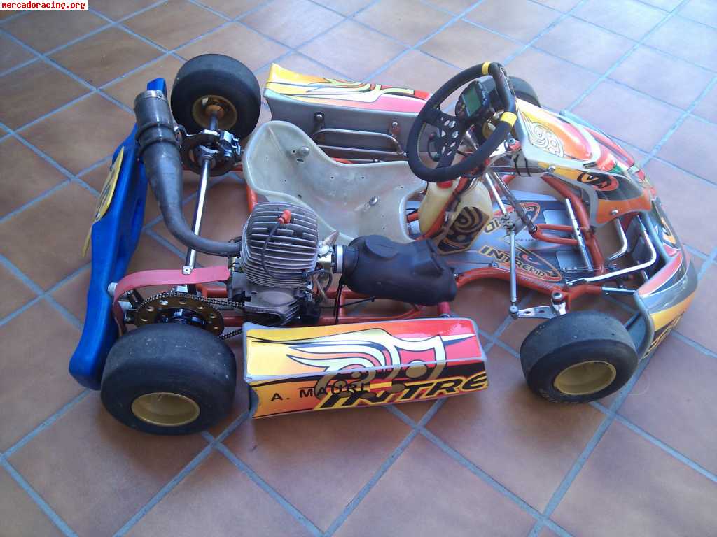 En venta 2 karts intrepid competición alevin -by faluga-