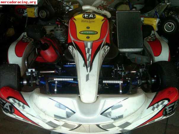 Se vende kart kz 125cc ea hard rock y sgm ga 207