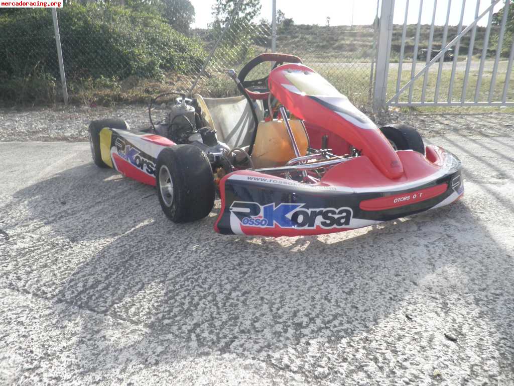 Oportunidad kart kz1 (icc) 125cc 6marchas