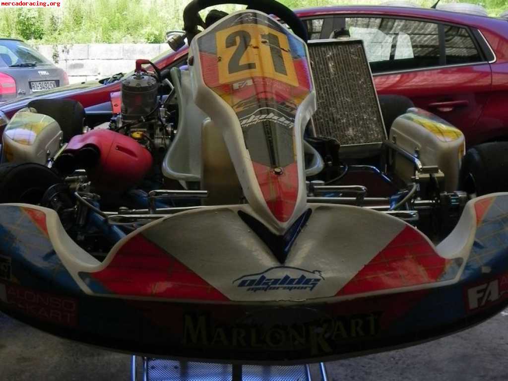 Kf2 completo (fakart 2-tmkf2)x2100€ con 2º motor!!