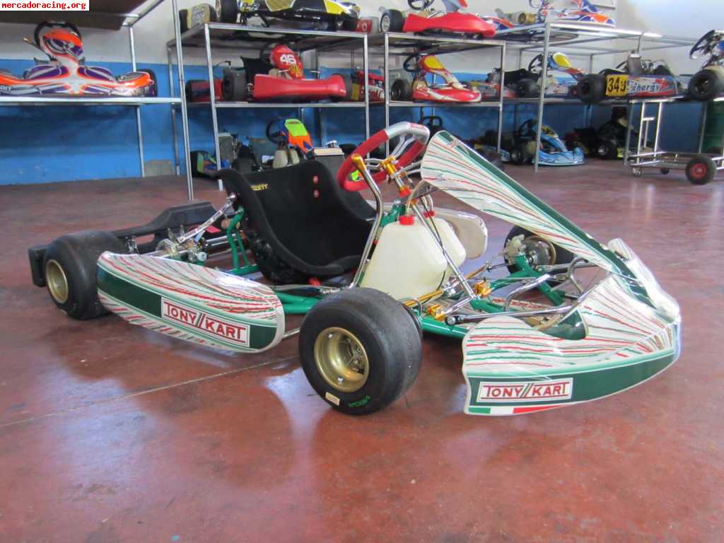 Tonykart kz2 2010 tm k9c impecable!!!