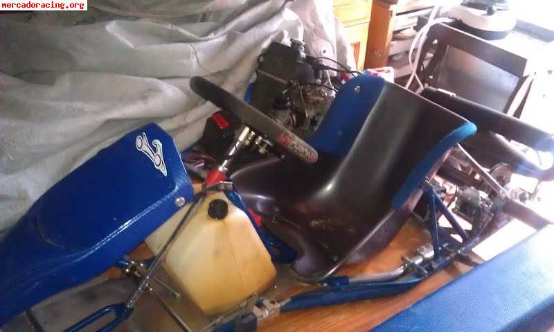 Kart rotax max 125 chasis skm