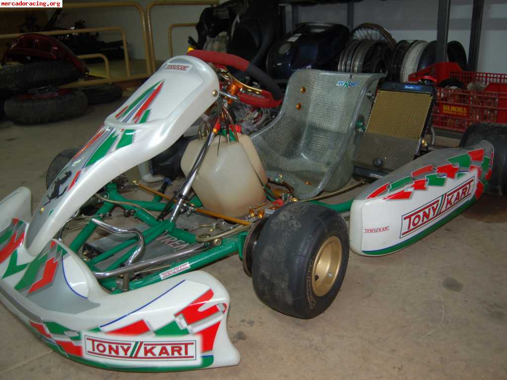 Se vende kart 125 con cambios