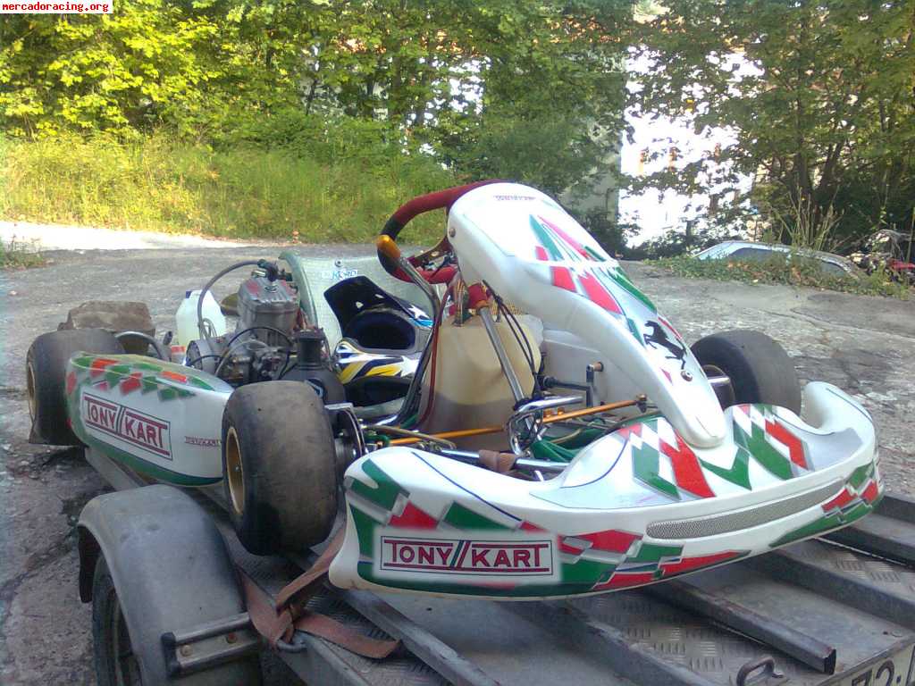 Se vende kart 125 con cambios