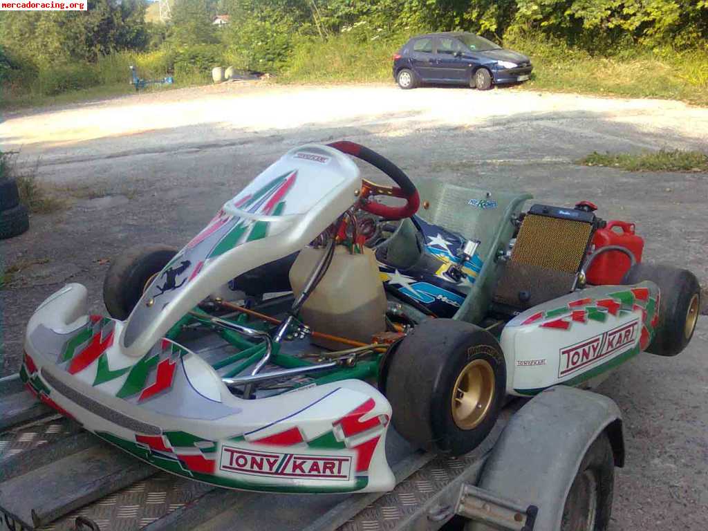 Se vende kart 125 con cambios