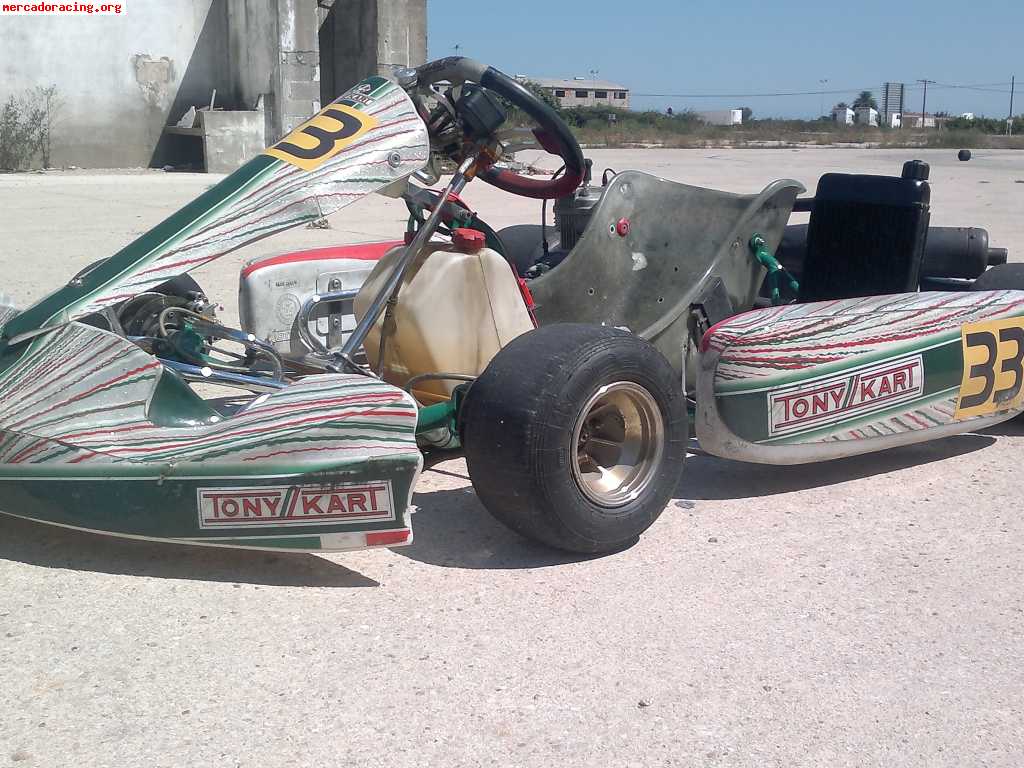 Tonykart fren delanteros y motor x30 2100€