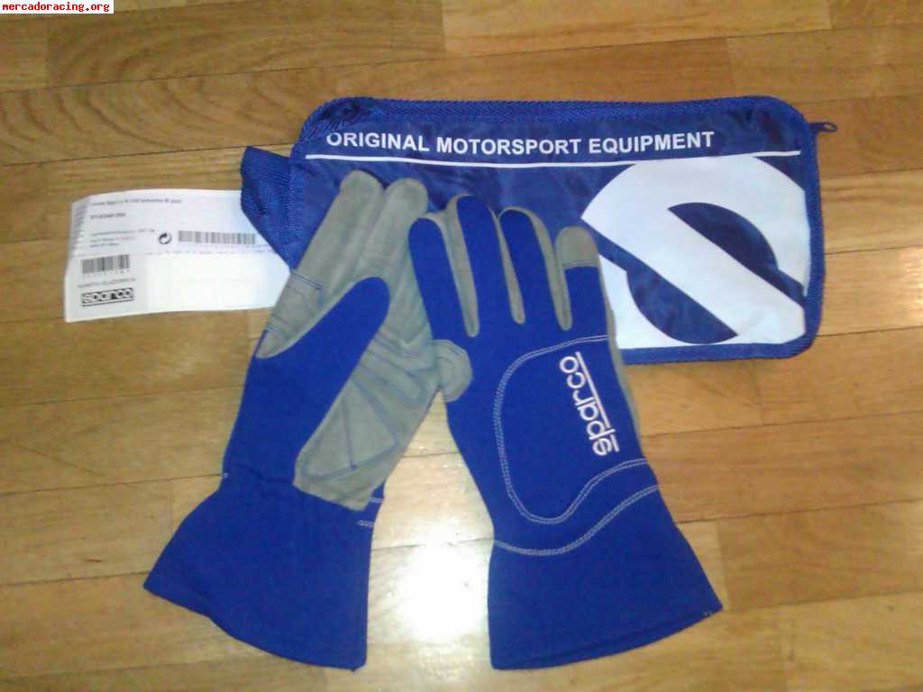 Equipacion sparco karting