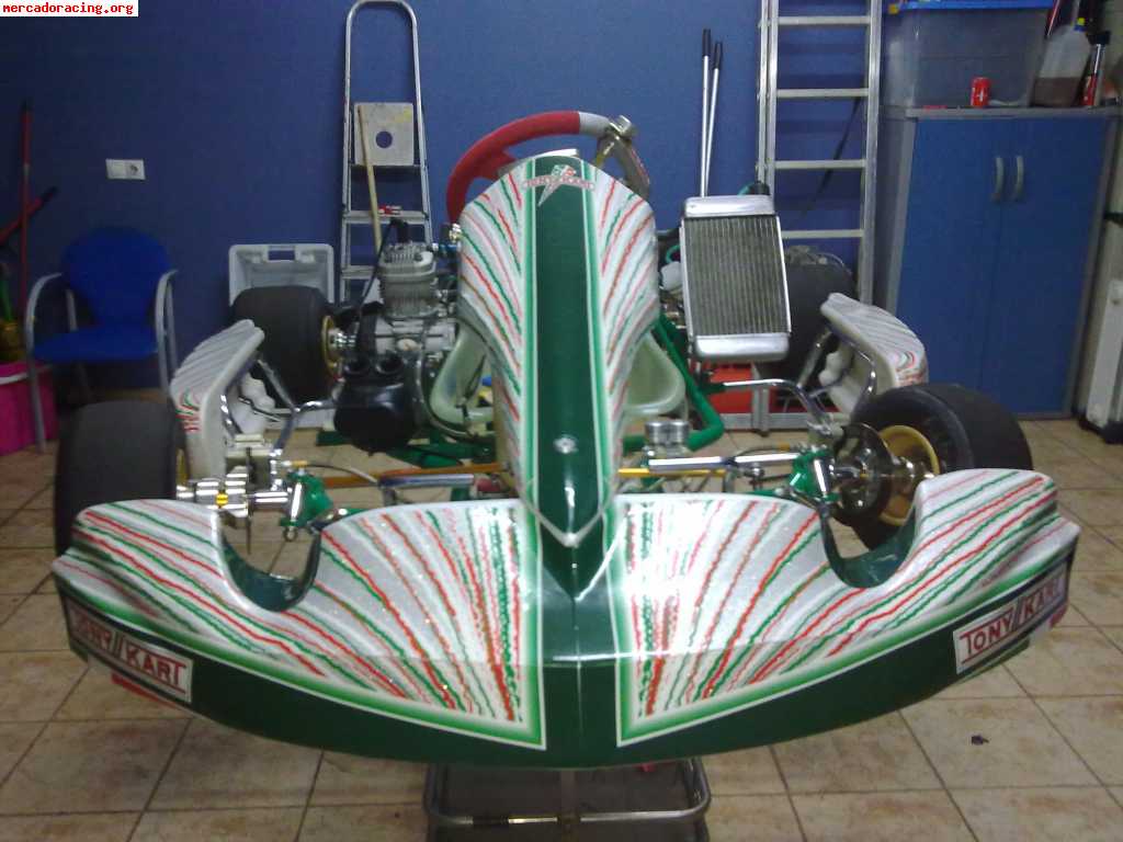 Tony kart evr frenos delanteros  motor x30