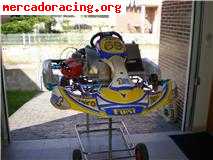 Vendo kart first 125cc 6 vel