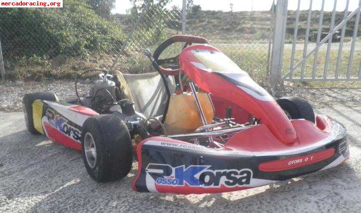 Kart kz1 rosso korssa tm k8 6 marchas