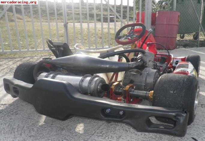 Kart kz1 rosso korssa tm k8 6 marchas