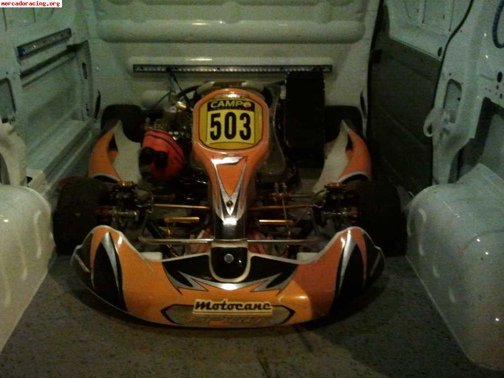 Vendo kart 125 de marchas, spirit