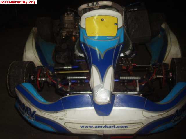 Amv frenos delanteros 2008 con iame x30