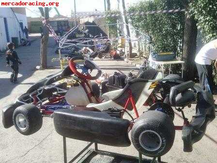 Vendo kart 125 rotax fiable barato perfecto estado