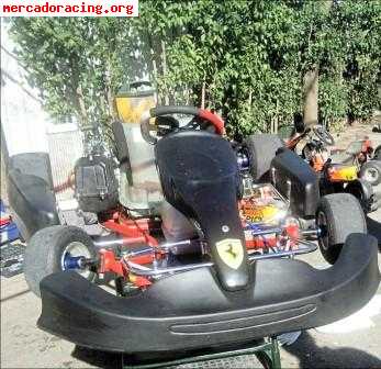 Vendo kart 125 rotax fiable barato perfecto estado