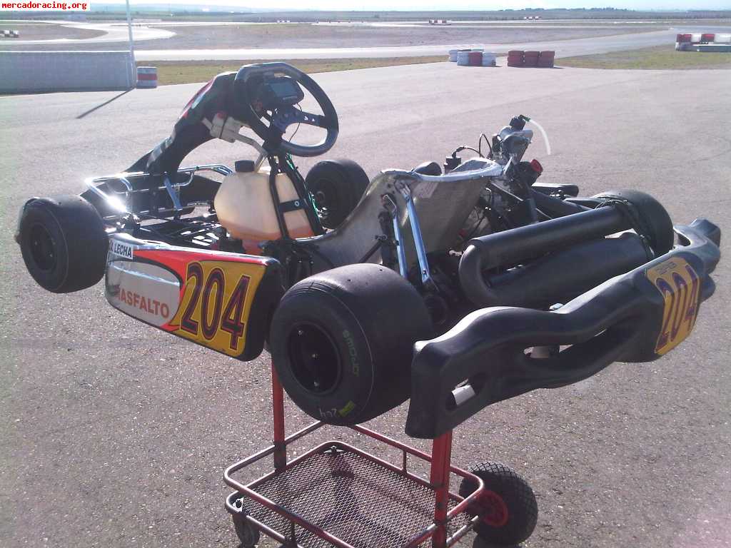 Ocasión kart crg 125cc rotax en perfecto estado 2011