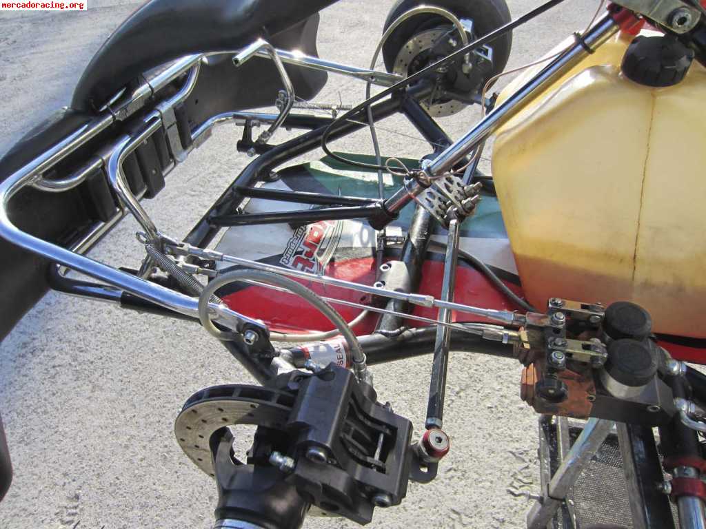 Tibikart kz2 vortex 125cc marchas 2495€