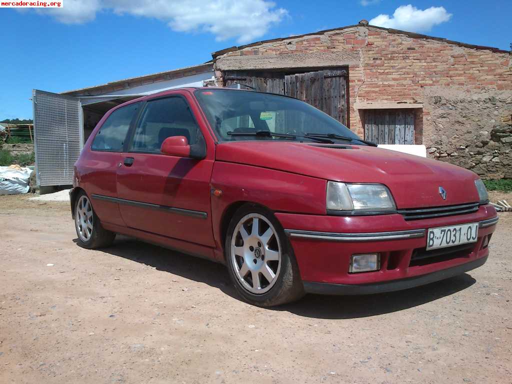 Cambio clio 16 v por algun kart que esta bien