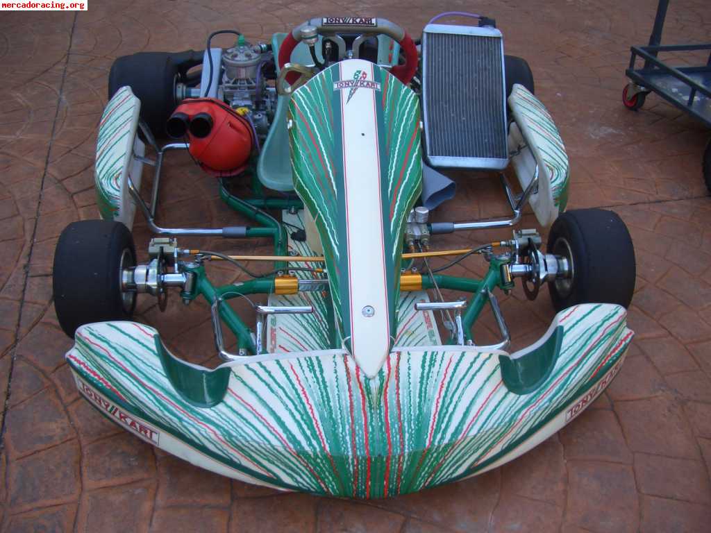 Vendo tony kart vortex kf2 con frenos delanteros