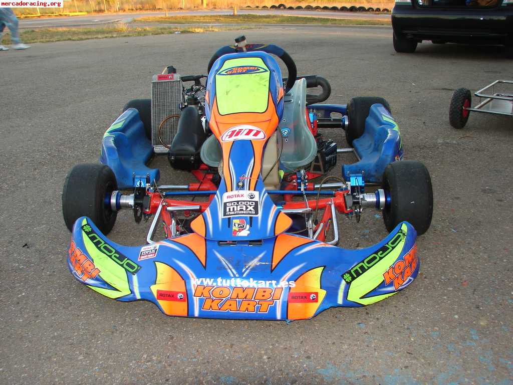 Vendo kart muy puntero subcampeon de españa rotax max 2008