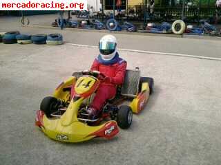 Cambio kz2 por kart automatico con freno delantero en mano