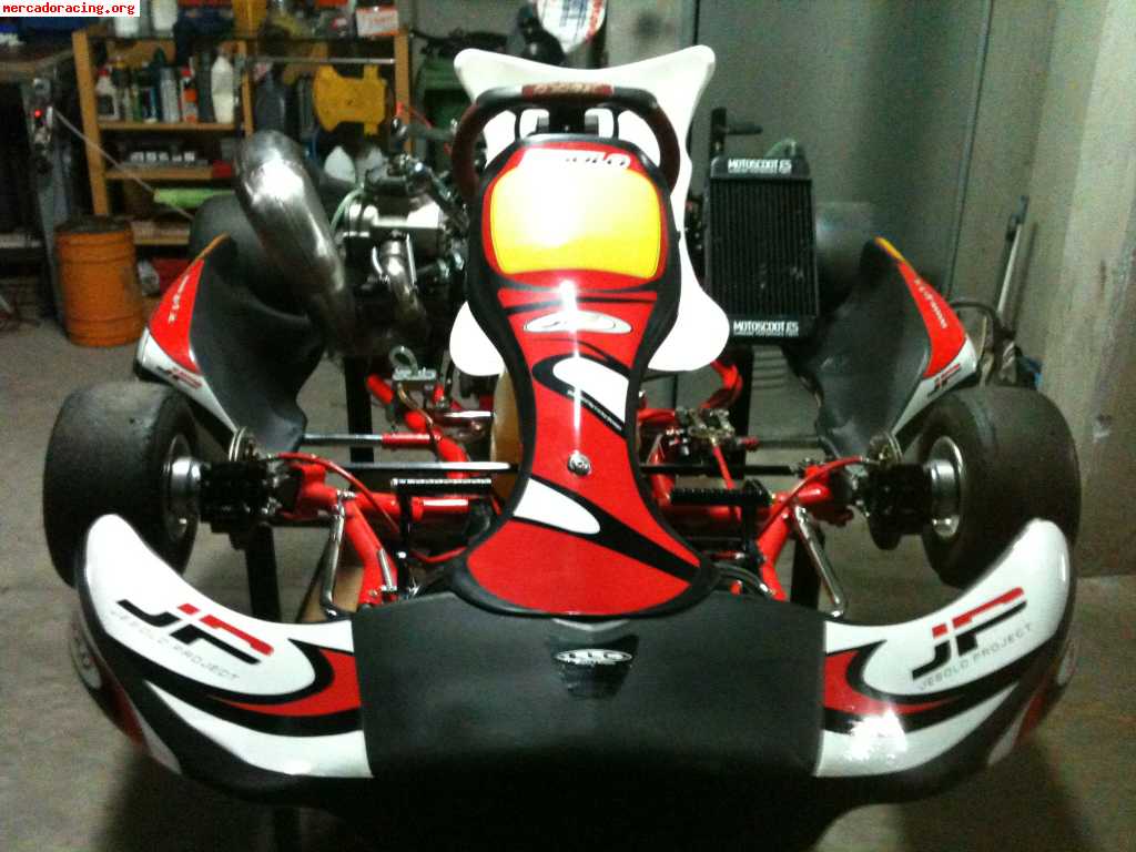 Kart jessolo jp1  icc del año 2008 con motor gas gas 250 2t 