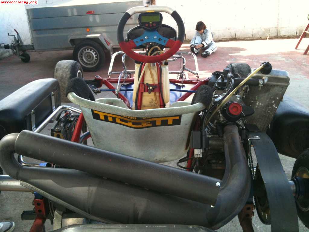 Vendo o cambio por coche kart pcr-rotax max precintado , con