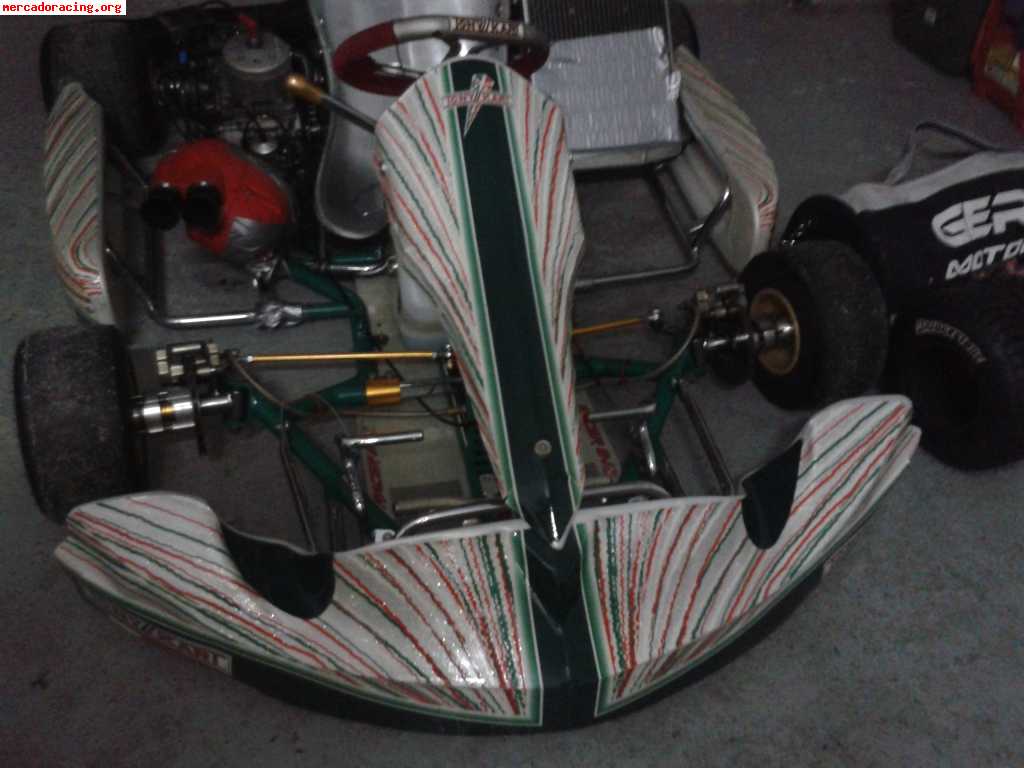 Tony kart 125cc k9c  6 marchas