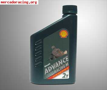 Aceite shell advance racing m