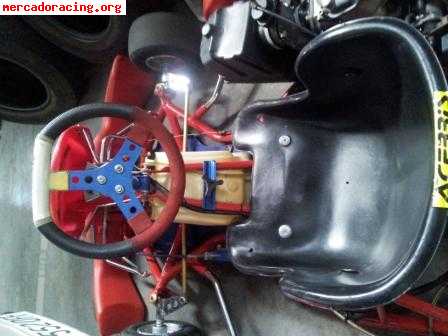 Kart 125cc 2t arranque eléctrico