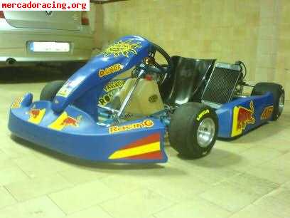 Vendo kart arisco red bull