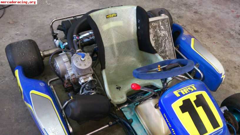 Se vende kz del 2008 con motor tm k8 recien revisado en alco