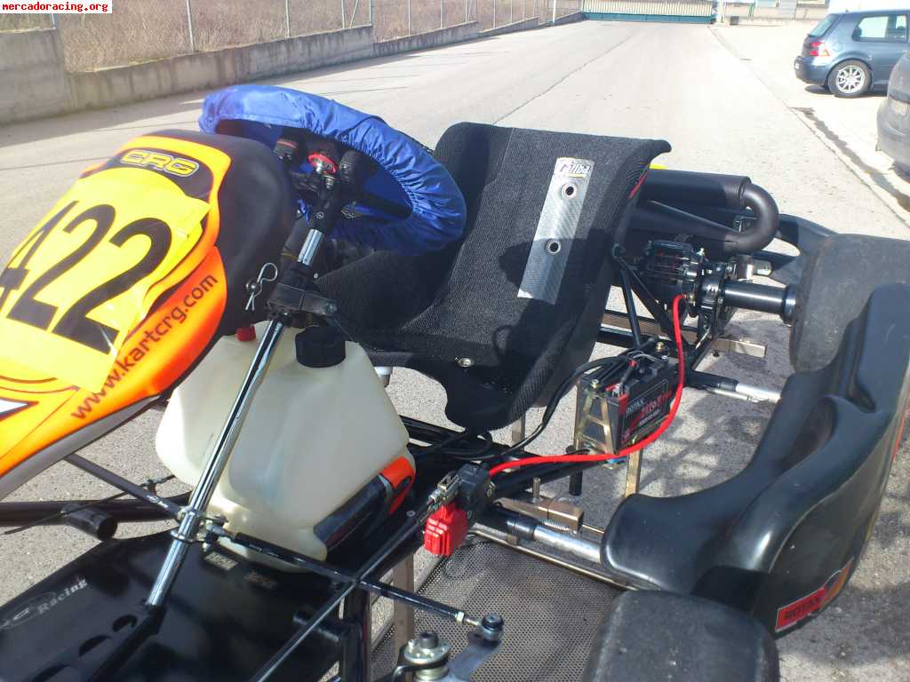 Crg road rebel con motor rotax max 125