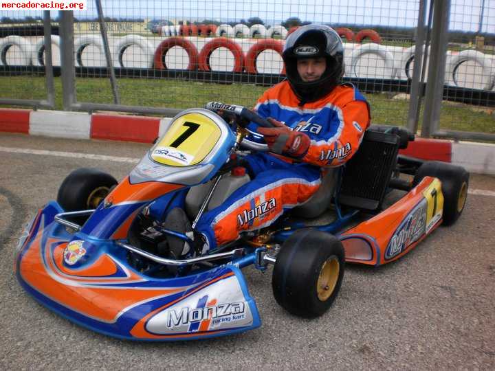 Se vende kart monza 2009 con motor x30 2.600€