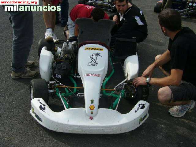 Se vende tony kart motor tm k7 125c.c. 6 marchas