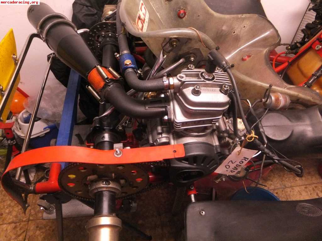 3000€ equipo completo karting primera calidad