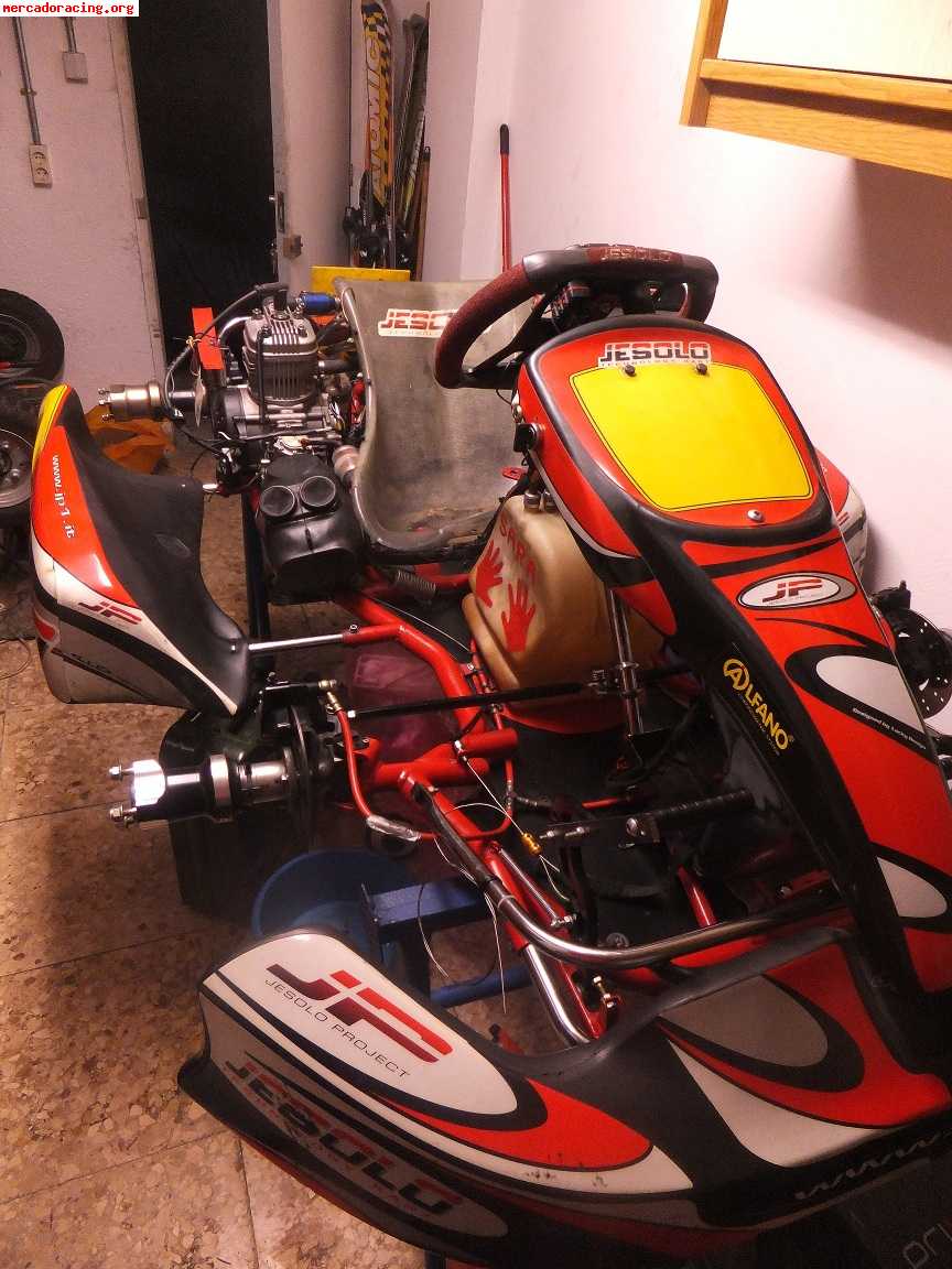 3000€ equipo completo karting primera calidad
