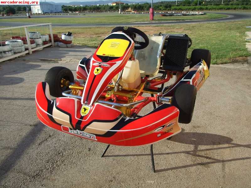 Kart sq (chasis mba) con motor vortex kf3