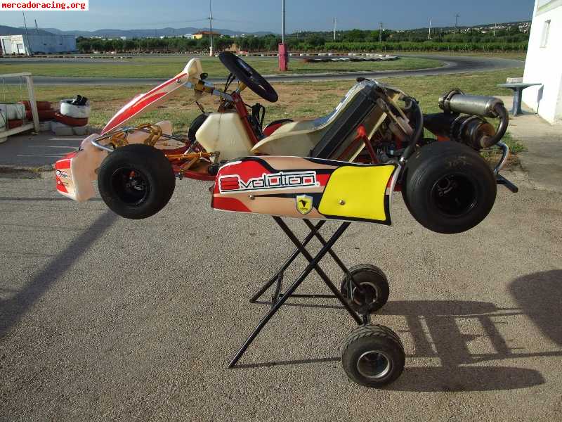 Kart sq (chasis mba) con motor vortex kf3