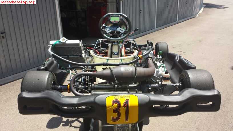 Oportunidad por cambio a turismo: kart crg kz2 road rebel