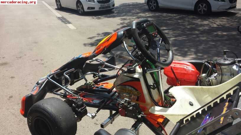 Oportunidad por cambio a turismo: kart crg kz2 road rebel