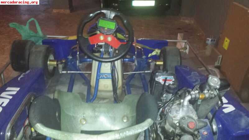 Kert rotax max 125 con remolque y equipacion!!