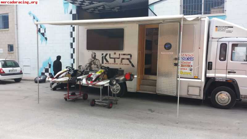 Se vende equipo karting 