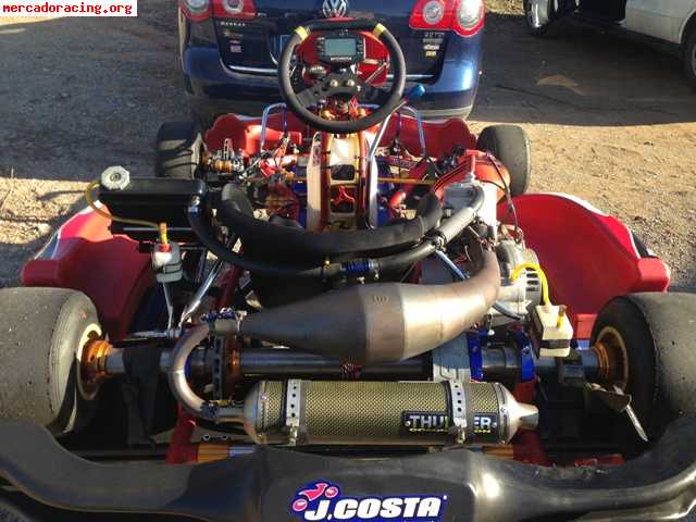 Kart kz 6 velocidades chasis birel