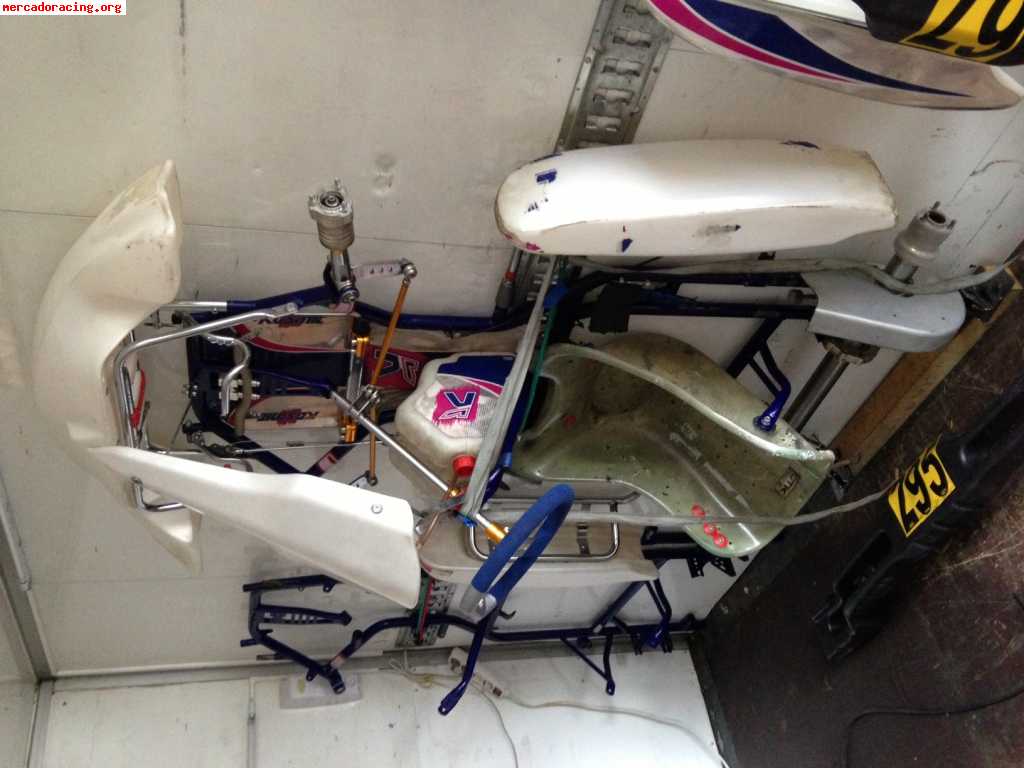 Se vende kart kosmic mercury 30mm por 490 €