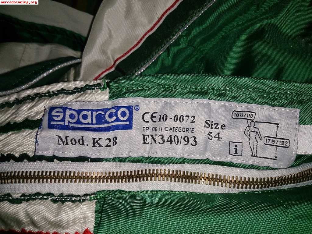Mono tony kart - sparco xight
